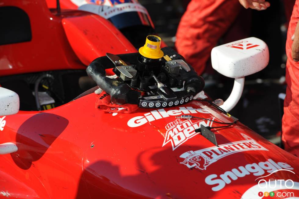 Volant de Scott Dixon, Target Chip Ganassi Racing