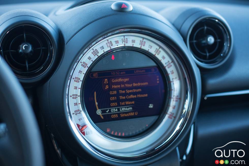 Indicateur de vitesse et écran