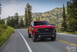 Front view of the 2019 Chevrolet Silverado LT Trail Boss