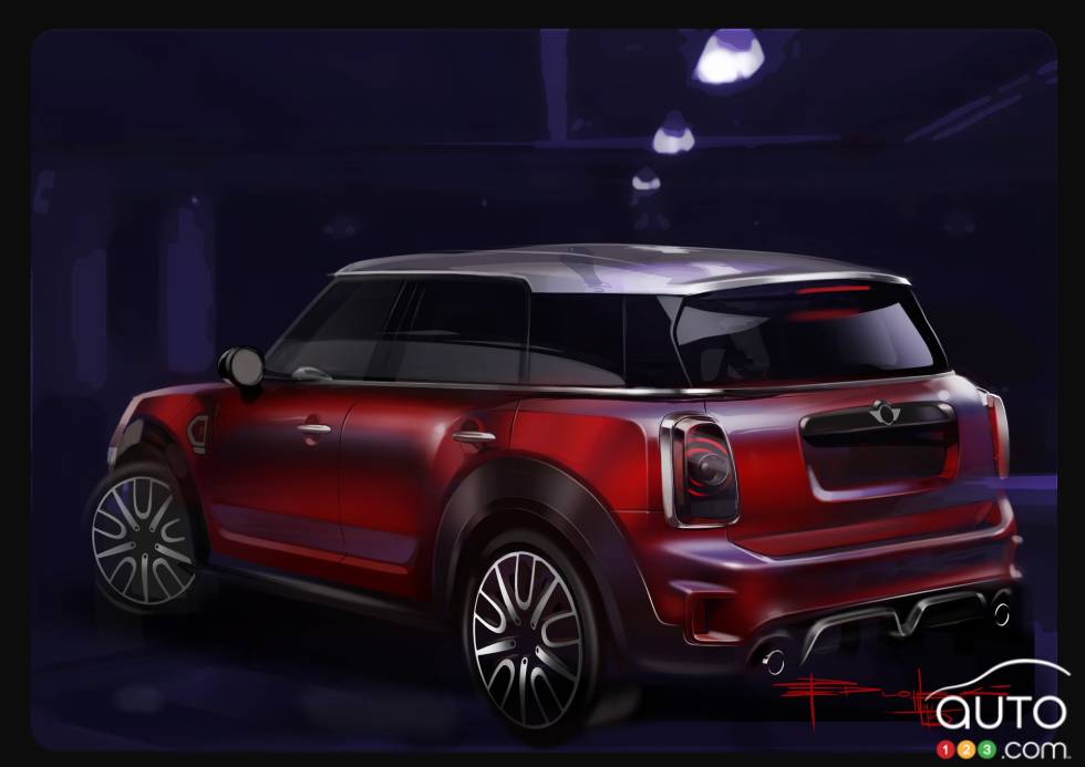 2017 MINI Cooper S Countryman photo rendering