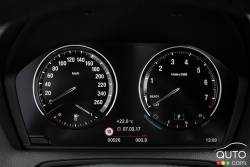 Speedometer of the 2018 BMW 2 Series Cabriolet