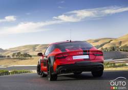 Audi RS7 Piloted Concept rear view