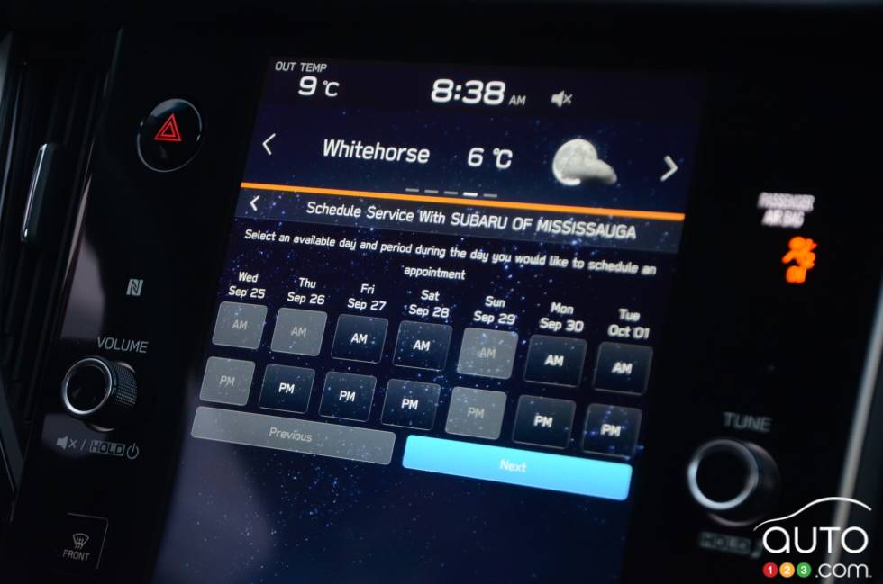 Nous conduisons la Subaru Outback 2020