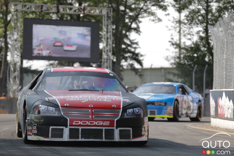 action sur piste et hors piste