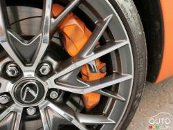 2016 Lexus GS F brake caliper