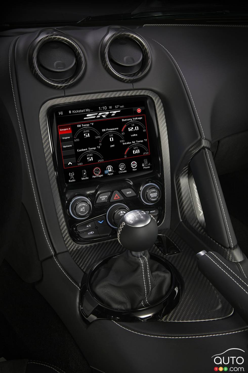 Console centrale