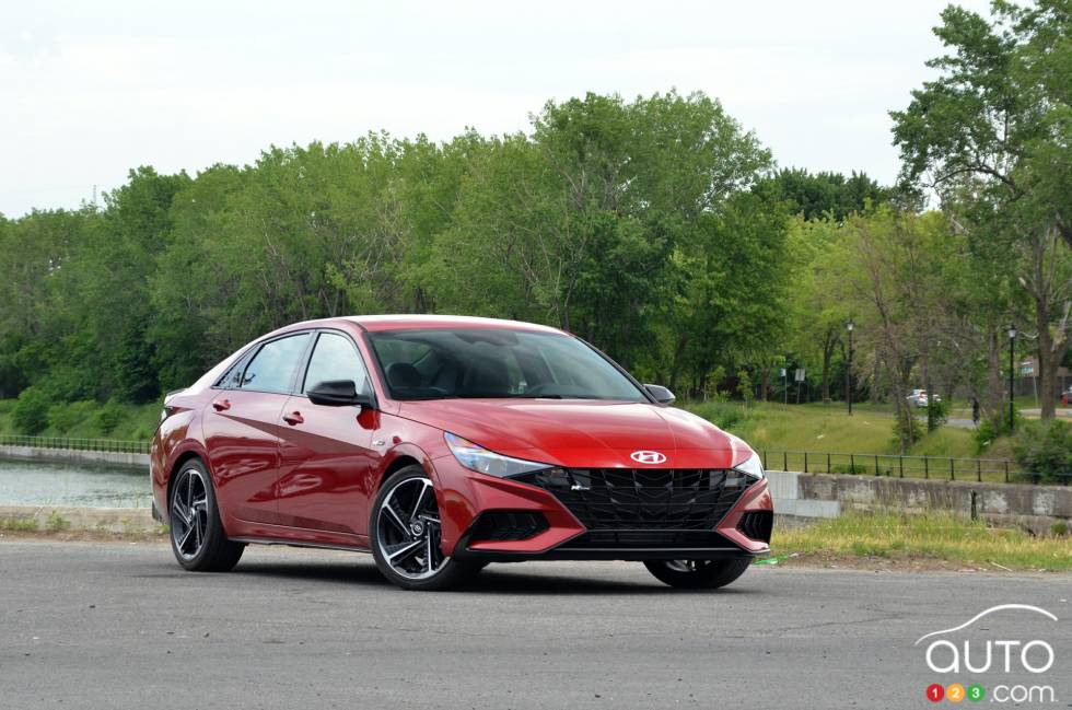 Nous conduisons la Hyundai Elantra N Line 2022