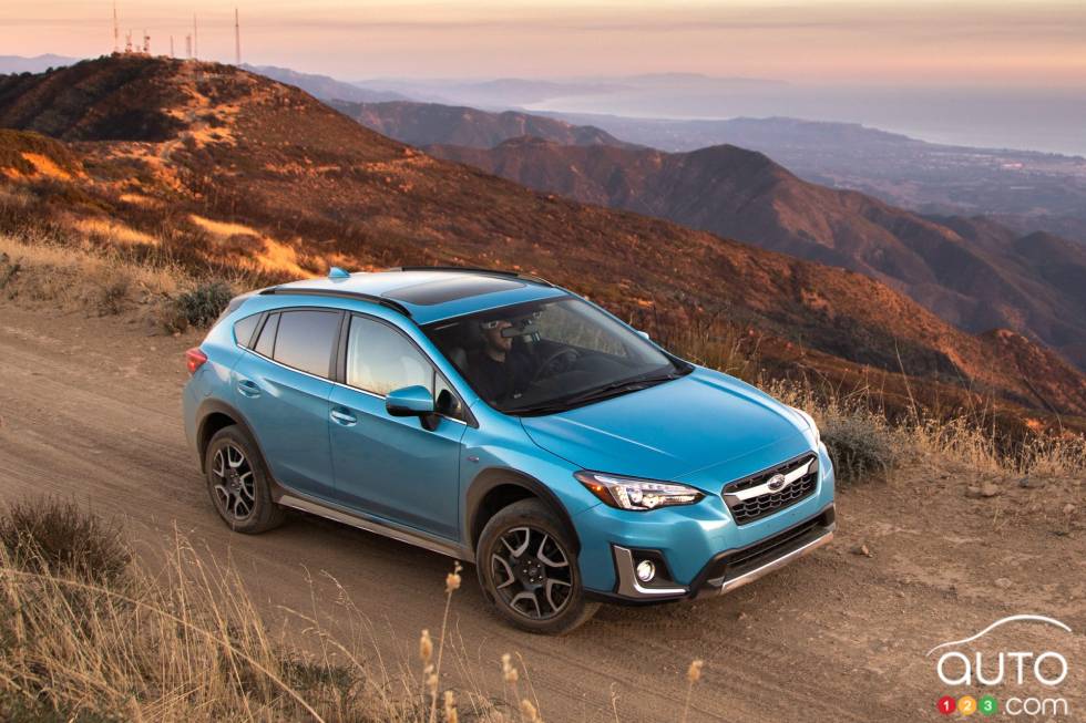 The new 2019 Subaru Crosstrek PHEV