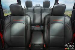 Seats of the 2018 Jeep Wrangler Rubicon