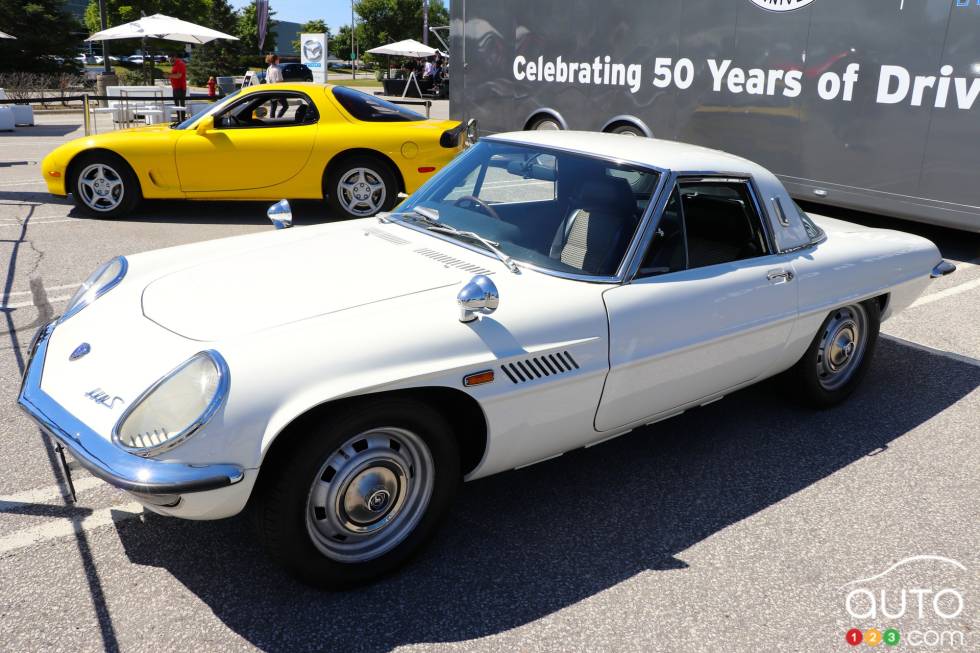 Side view of the 1967 Cosmo