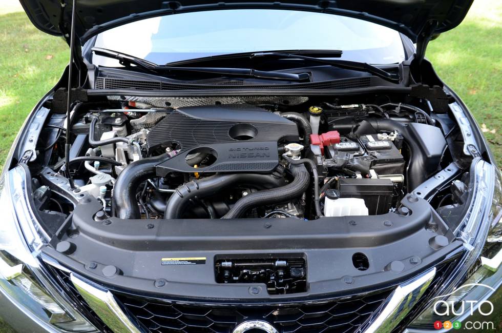 Moteur de la Nissan Sentra SR Turbo 2017