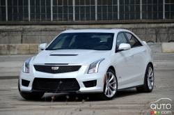 2016 Cadillac ATS-V front 3/4 view