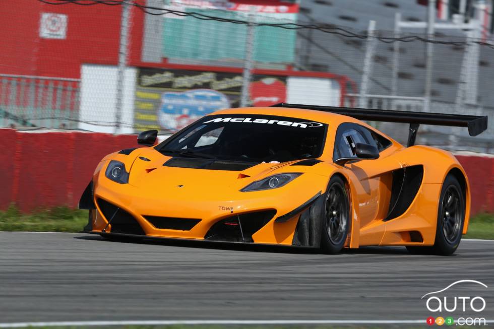 front 3/4 action view