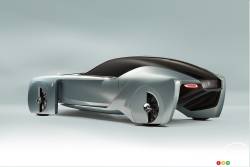Rolls-Royce Vision NEXT 100 rear 3/4 view