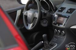 Steering wheel and centre stack