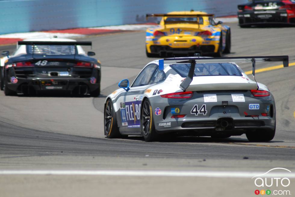 action on and off the track