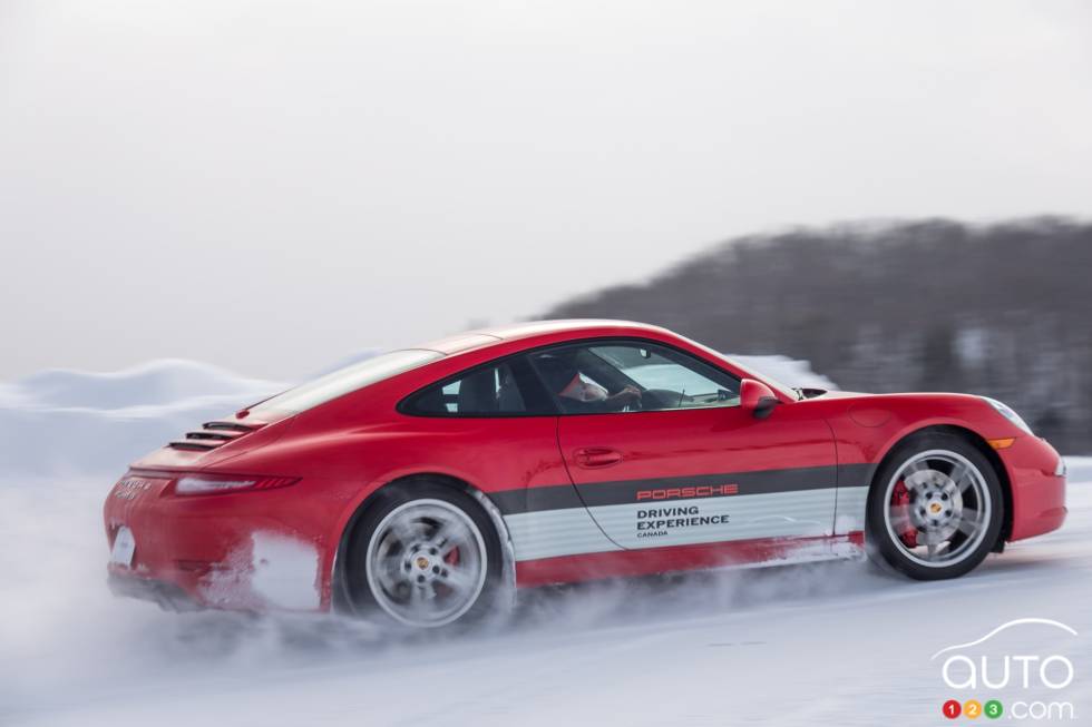 action photo on and off the track