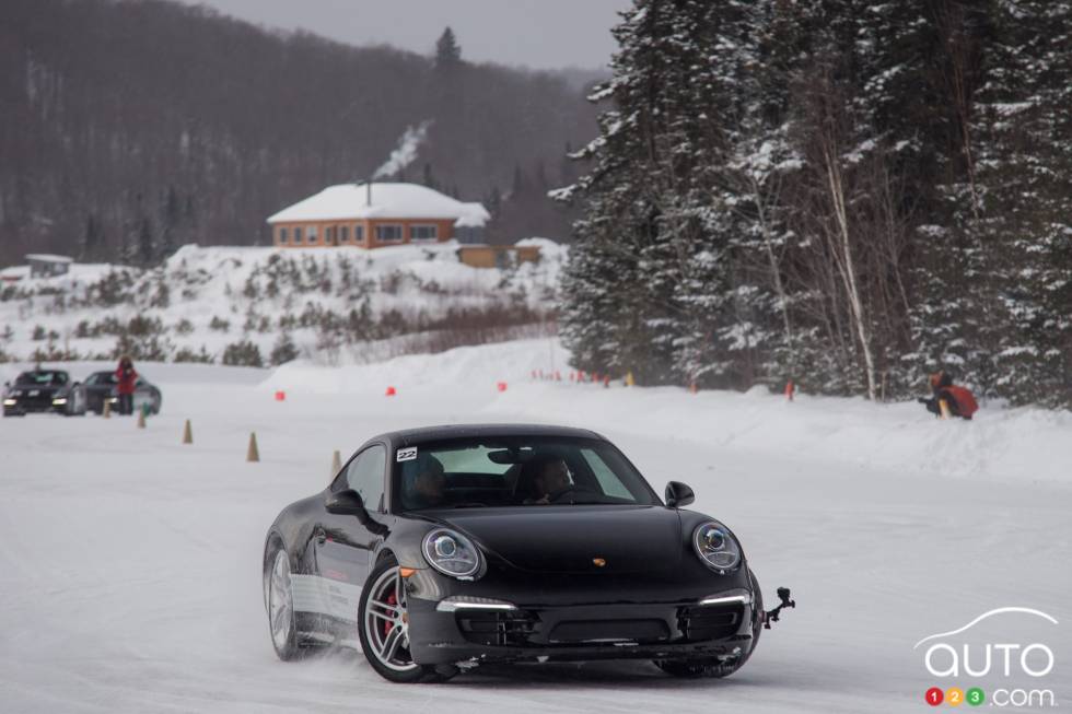 action photo on and off the track
