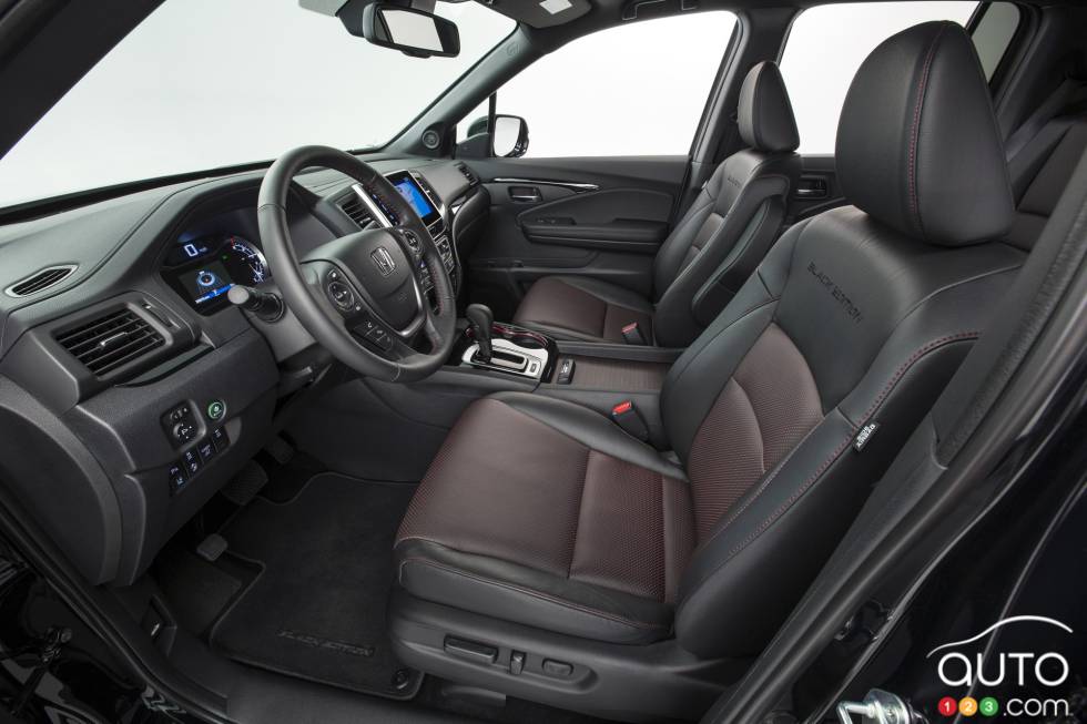 Habitacle du conducteur du Honda Ridgeline 2017