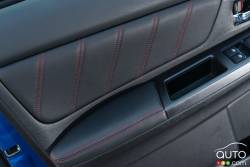 2016 Subaru WRX STI door panel