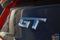 Écusson de la version de la Ford Mustang GT 2015