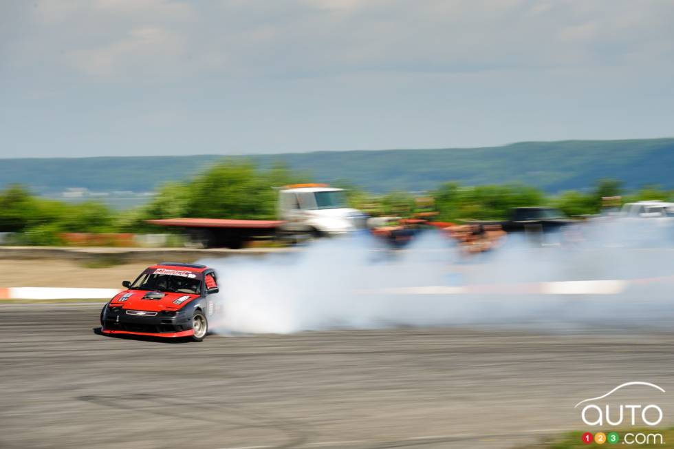 action on and off the track