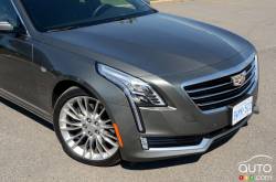 2016 Cadillac CT6 front grille