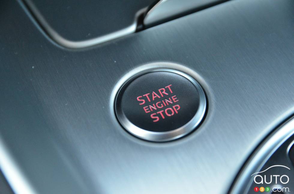 engine start and stop button