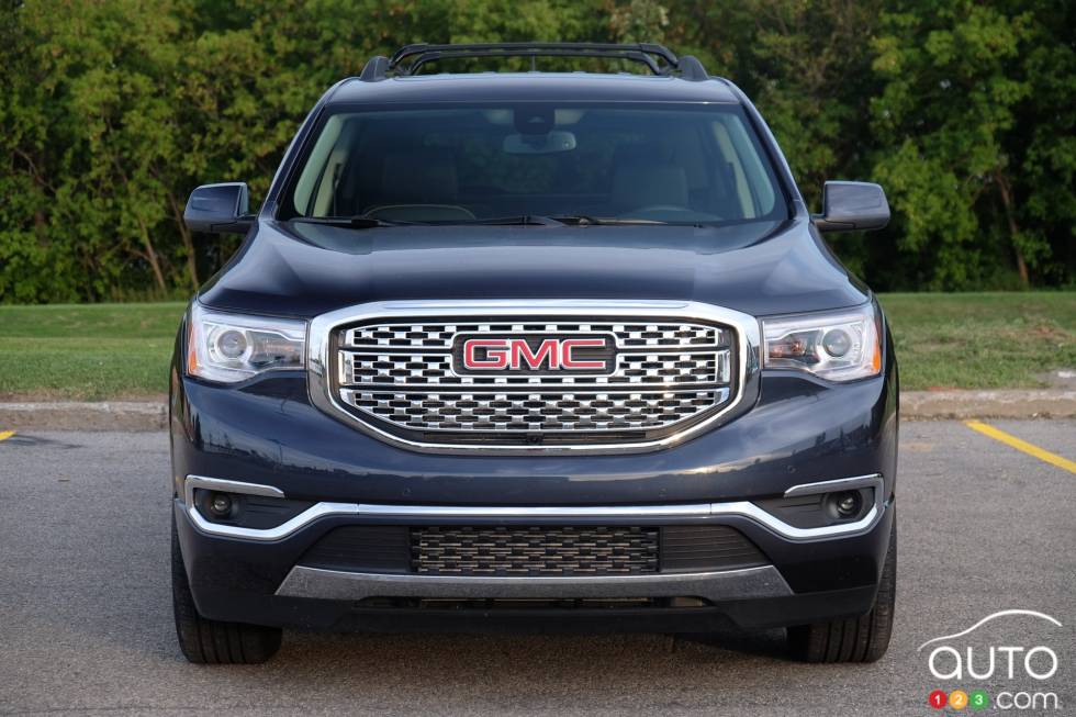 The new 2018 GMC Acadia Denali
