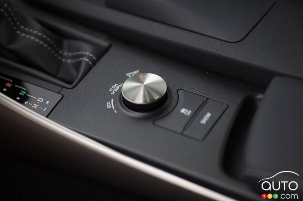 center console détails