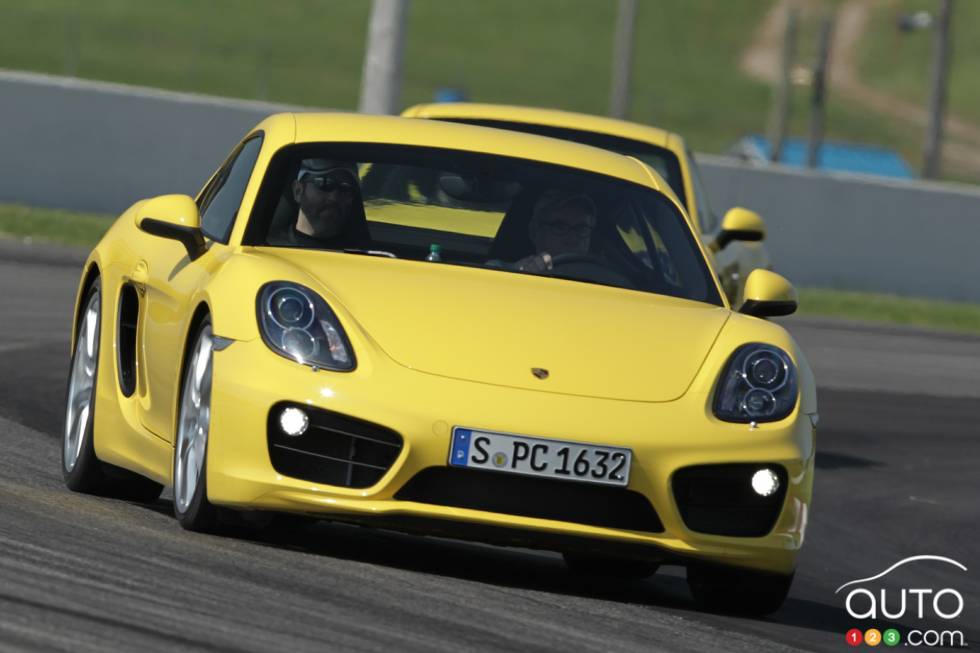 front 3/4 action view