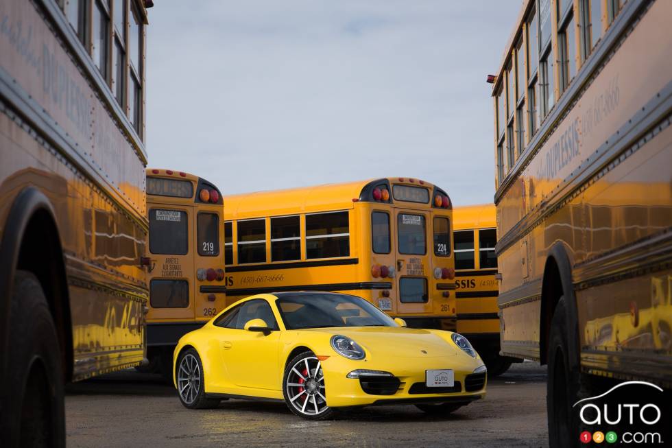 Right front 3/4 view, away with the wheels turned