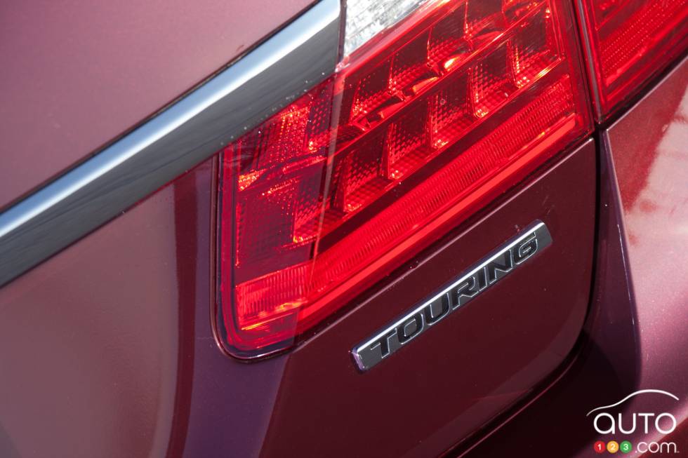 Détails du couvercle de coffre