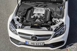 2017 Mercedes-Benz C63 AMG engine