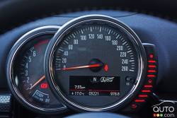 Instrumentation de la MINI Cooper S Clubman 2016