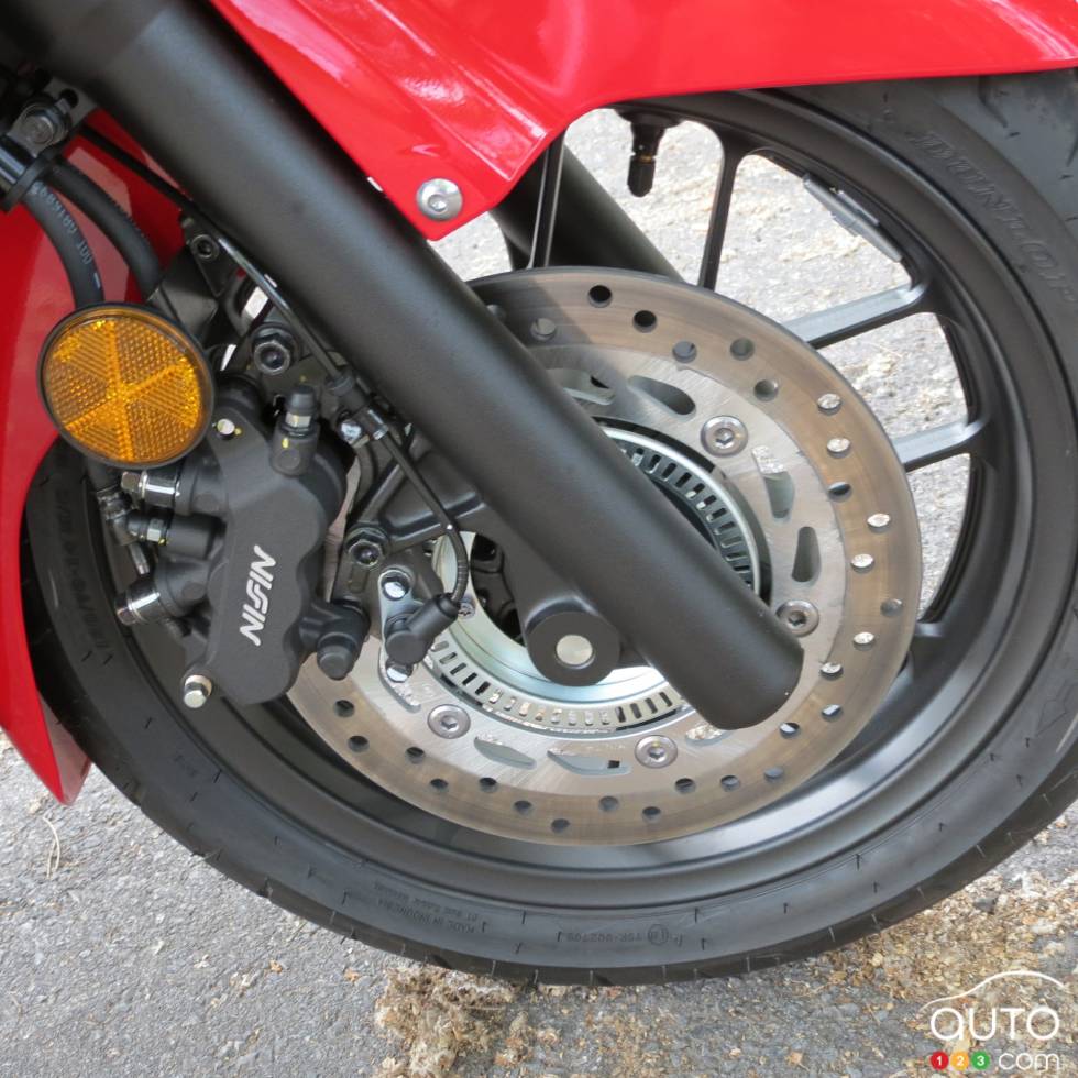 wheels and brake details