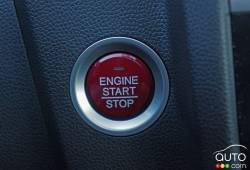 2016 Honda Fit EX-L Navi start and stop engine button