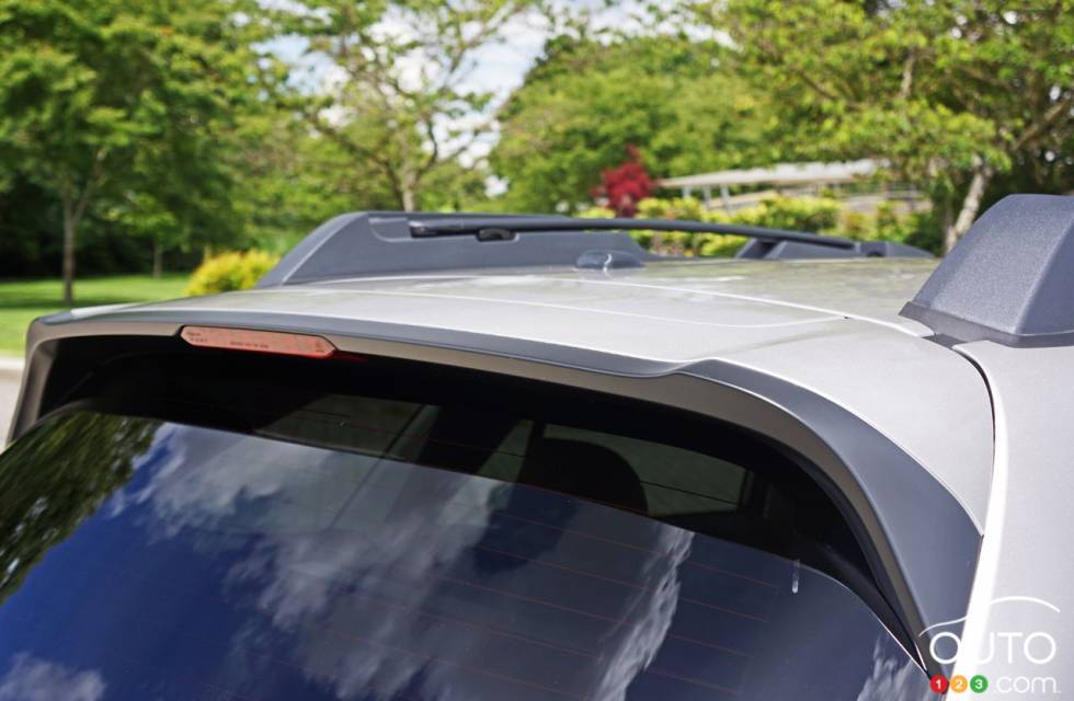 Aileron arrière de la Subaru Outback 2.5i limited 2016