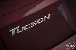 Écusson du modèle du Hyundai Tucson 2016