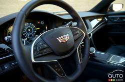 2016 Cadillac CT6 steering wheel