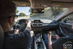 2016 Mazda G-Vectoring testing driving