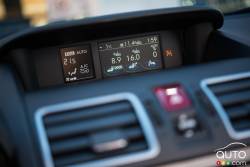 2016 Subaru Crosstrek interior details