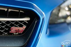 2016 Subaru WRX STI trim badge