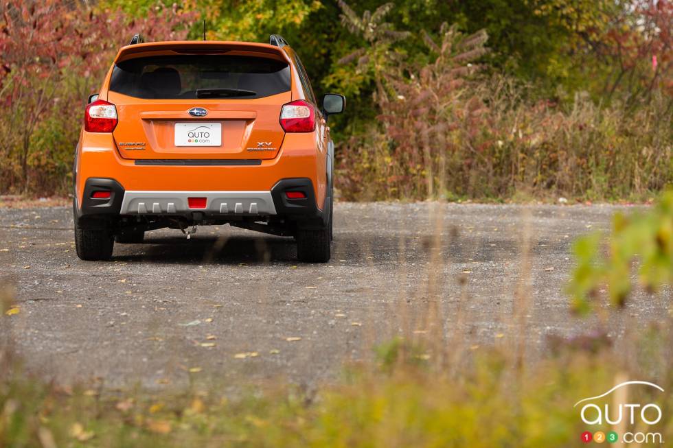 Vue arrière éloignée