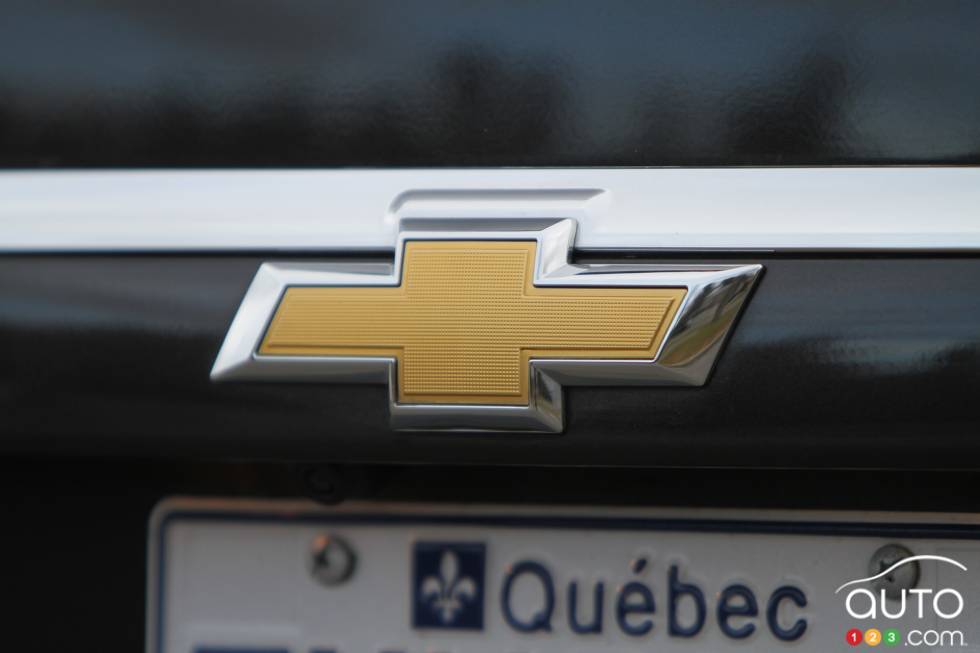 Écusson du manufacturier du Chevrolet Equinox LTZ 2016