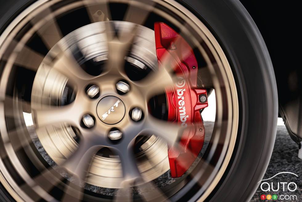 wheels and brake details