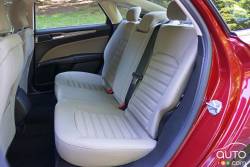 2017 Ford Fusion Hybrid rear seats