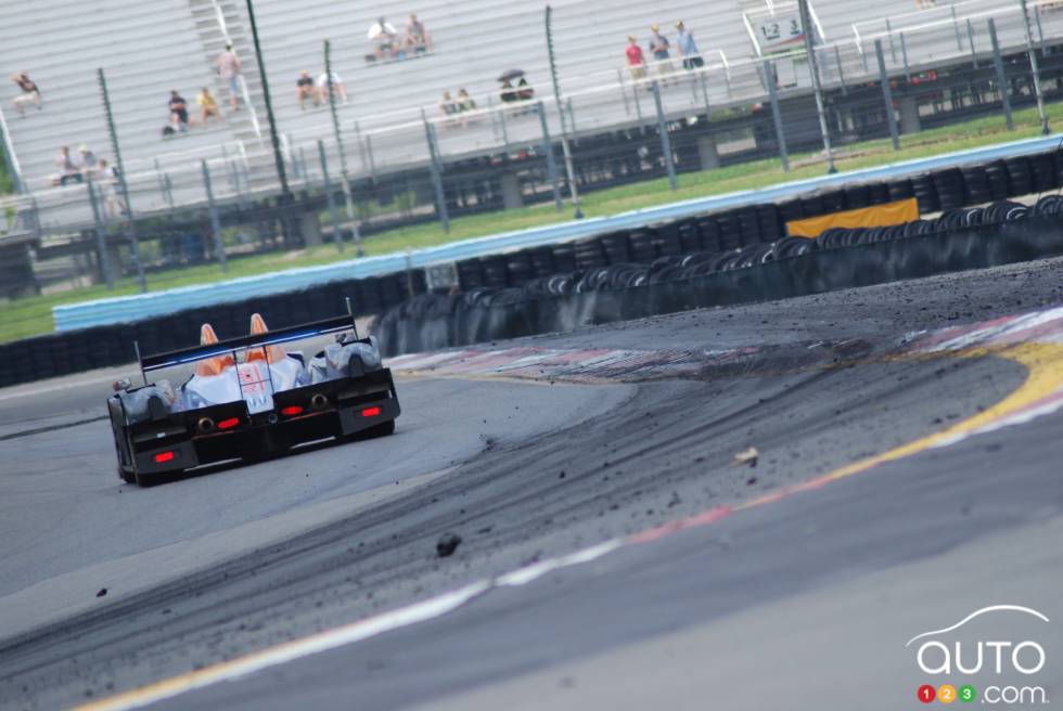 action on and off the track