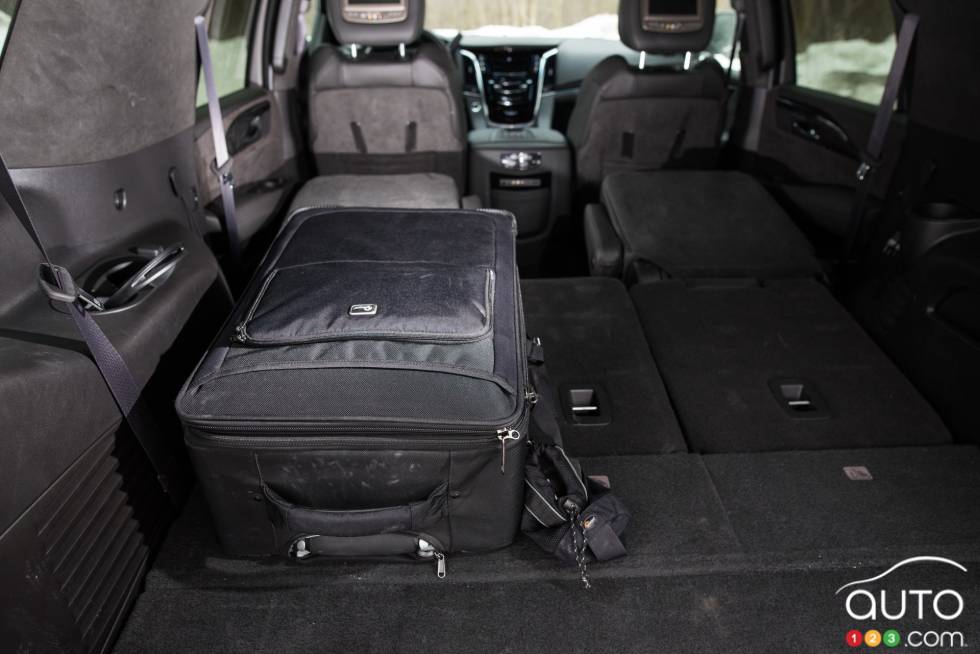 Coffre du Cadillac Escalade 2016
