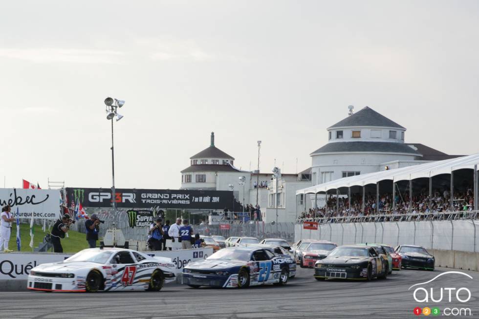 action sur piste et hors piste